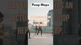 Yes, Poop Maps Exist! #shorts