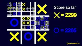 Infinite Fractal Tic-Tac-Toe &mdash; Episode 4 | A Never-Ending X vs O Strategy Battle