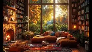 Cozy Living Room Ambience - Relaxing Fireplace Sounds for Warmth & Comfort at Home