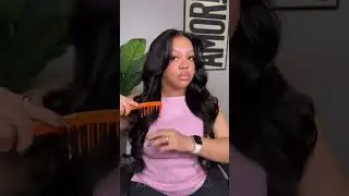The curls are everything! 🥰#amandahair #hairreview #wiginstall #wigs #gluelesswig #hairstyle