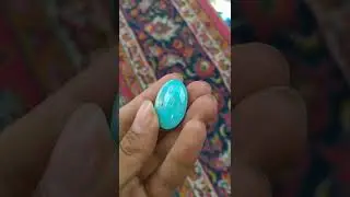 blue persian turquoise stone ,batu pirus persia,blue gemstone #gemstone