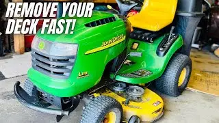 John Deere L118 Mower Deck Removal &ndash; Step-by-Step Guide