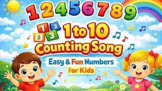 Counting 1 to 10 🎶 | Simple Number Rhymes