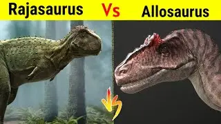 Rajasaurus Vs Allosaurus | क्या भारतीय Dinosaur Allosaurus के आगे टिक पायेगा?