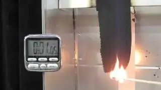 Fabric: Polyester Cyc Cloth - Match Flame Test
