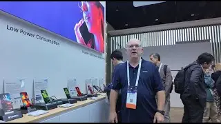 Tianma Booth Tour at Display Week 2025 Stacked OLED, Trifold AMOLED, Transparent MicroLED & Auto HUD