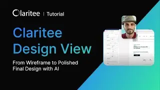 From Wireframe to Polished Final Design with AI | Claritee Design View