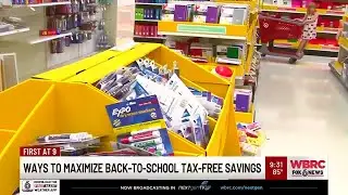 Ways to maximize back-to-school tax-free savings