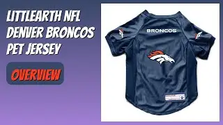REVIEW (2026): Littlearth NFL Denver Broncos Pet Jersey. Features