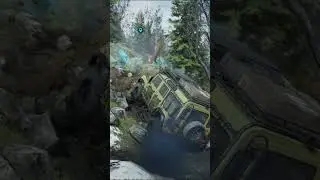 Finding Watch Tower #snowrunner #offroad #offroadsimulator #defenderd110 #pcgaming #4x4 #landrover