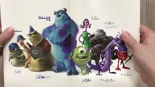 Toy Story dvd collection monsters inc book Disney movie rewards book