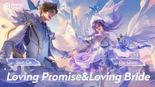Loving Promise Sun Ce & Loving Bride Da Qiao | Skin Showcase Shorts | Honor of Kings