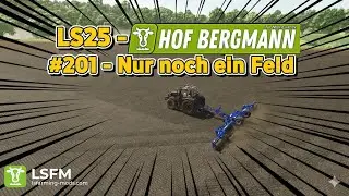 LS25 &ndash; Hof Bergmann #201 - Nur noch ein Feld -