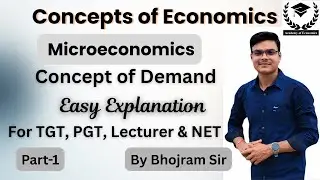 Concepts of Economics/Concept of Demand/for PGT, Lecturer & NET Exam #ssb #ugcnetexam #education 