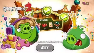 DC Matilda Mayhem Rooms (4-5-6) + King Pig Panic Rooms (3-4-5) - Angry Birds 2 🌟🐣