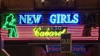 New Girls Cabaret Club On Gran V&iacute;a In Madrid, Spain