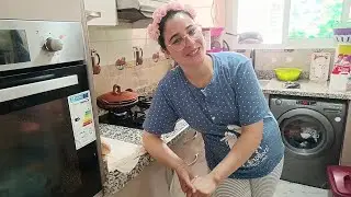 حضرت اليوم الخبز🥖وطبخت الغضاء 🍛 ترتيب البيت #روتيني_اليوميMACHA A ALAH🧸
