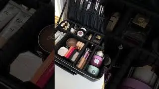 Large Cosmetic Case Organisation   Makeup Travel Bag   Customisable Beauty Case   Makeup Artist Kit