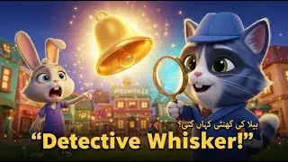 Cat Detective Whisker | The Missing Bell Mystery 🐱🔍 (Kids Story)