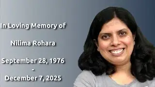 In Loving Memory of Nilima Rohara on Thursday, December 11, 2025 at 1:00 pm EST (11:30 pm IST)