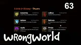 Let's Play WrongWorld - #63 - 🌸Flower Power!🌼 Brewing potions!⚗️