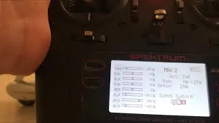 Setting up thrust reverse and brake switch on the 12s Cirrus- Spektrum Avian esc