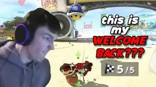 SO THIS IS MY WELCOME BACK TO MARIO KART WORLD...