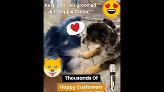 Clipper Cutter&trade; - Pet Grooming Hair Trimming Set