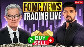FOMC NEWS TRADING LIVE | GOLD & BITCOIN | NYC SESSION | OCT 29 | DAY 383 | TopG Trader