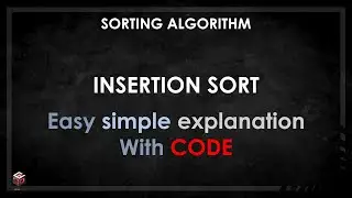 Insertion Sort - Simple Explanation in Bangla #insertionsort