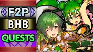 Silvia and Erinys Lunatic Quest F2P Guide | BHB | No SI | No Seals: FEH