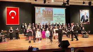 SEV KARDEŞİM T&Uuml;RK&Ccedil;E_SOLİST YEŞİM B&Uuml;LB&Uuml;L_03MAY24 YEDİTEPE &Uuml;NİV. KONSERİ_İSTANBUL K&Uuml;LT&Uuml;RLER KOROSU
