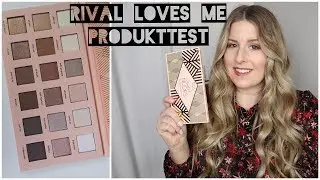 RIVAL LOVES ME PALETTE LIVETEST | Swatches und Review