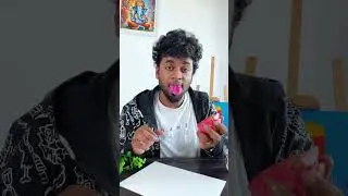Art using Dragon Fruit ? 🤯😱 #shorts #trending #viralvideo #coolie