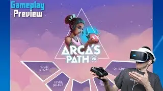 VR game with NO CONTROLLER? | Arca's Path VR (Gameplay Preview)