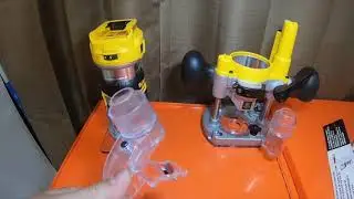 Tools - Dewalt 20V XR Router Dust Collectors Plunge N Router Talk N Info - Unboxing - Jan 7th 20