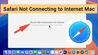 Вы не подключены к Интернету MacBook | Safari Эта страница не может быть отображена
