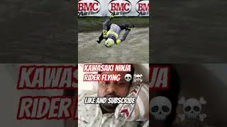 kawasaki ninja zx10r #race #crash #stunt #trending #kawasaki10r #ytshorts #rider #zx10r #flying #cc