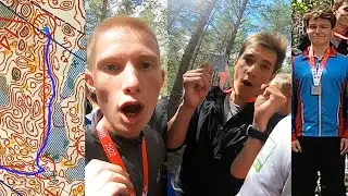 ПФО в Ижевске 2 место в эстафете, 3 этап (Headcam orienteering №36)