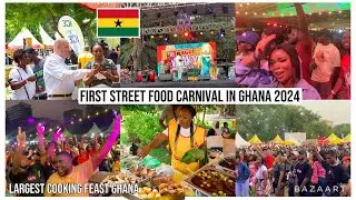 GHANAIANS & DIASPORAS Celebrating The first WAAKYE festival in Ghana 2024 | Living In Ghana vlog