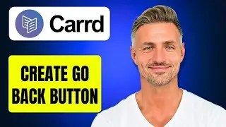 How to Create go Back Button in Carrd.co - 2025
