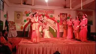 School little rose academy school program saroswati vandana 🙏🙏🙏🙏