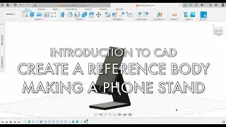 Create Reference Bodies - DIY Phone Stand | 3D Model・ 参照ボディを使って作ろう &ndash; DIYスマホスタンド｜3Dモデル