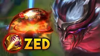 Wild rift JUNGLE ZED IS OP!! | Supreme Cells Zed  Gameplay