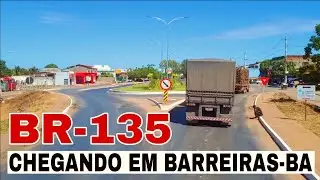 Chegando em Barreiras-BA pela BR-135