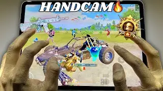 🔥 Handcam 6 Finger Clutch! Insane iPad Pro Gameplay | PUBG Mobile Solo vs Squad