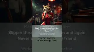The Purr-suations - Never Enough Time: An Anthem for the Busy Dreamers