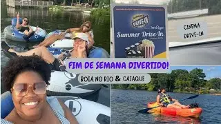 ME DIVERTI DEMAIS! ☀️| BOIA NO RIO | CINE DRIVE IN | CAIQUE | #intercambio #aupairlife #vlog #aupair