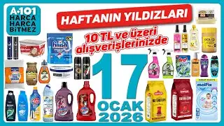 A101 17 OCAK 2026 | TEMİZLİK GIDA İNDİRİMLERİ | A101 İNDİRİMLERİ HAFTANIN YILDIZLARI | A101