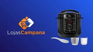 Panela De Press&atilde;o El&eacute;trica Kian Preta 5 Litros 900w PPE-101